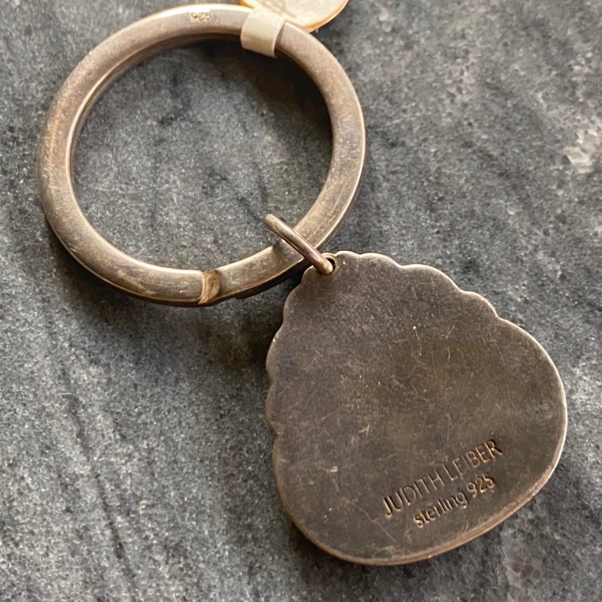 iconic judith leiber keychain