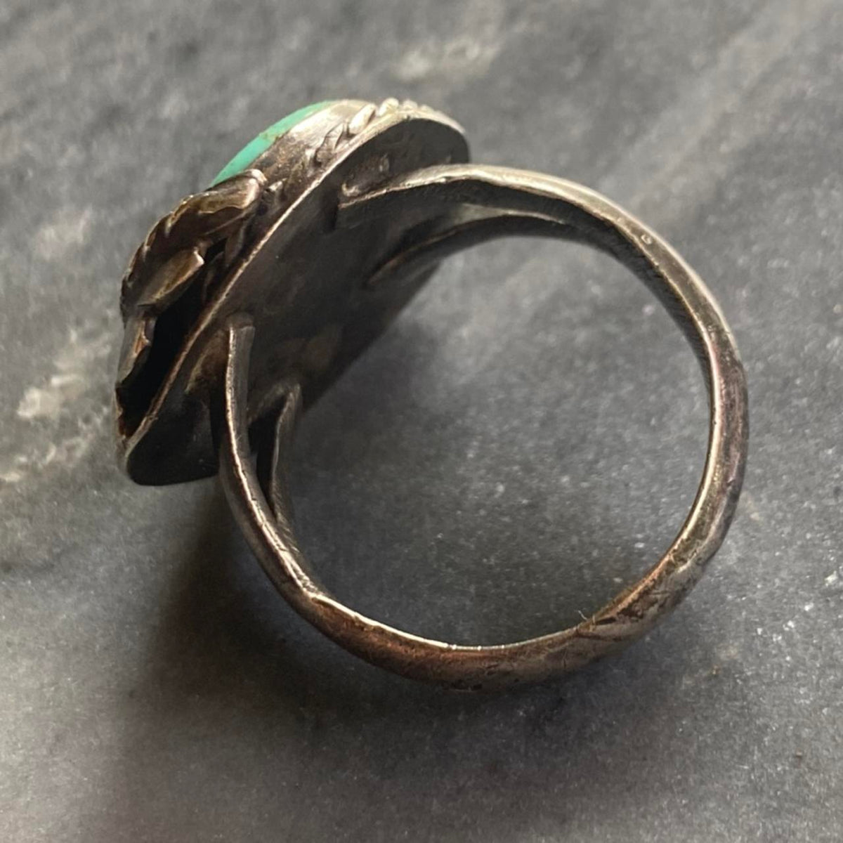 sterling silver with turquoise ring đź’š