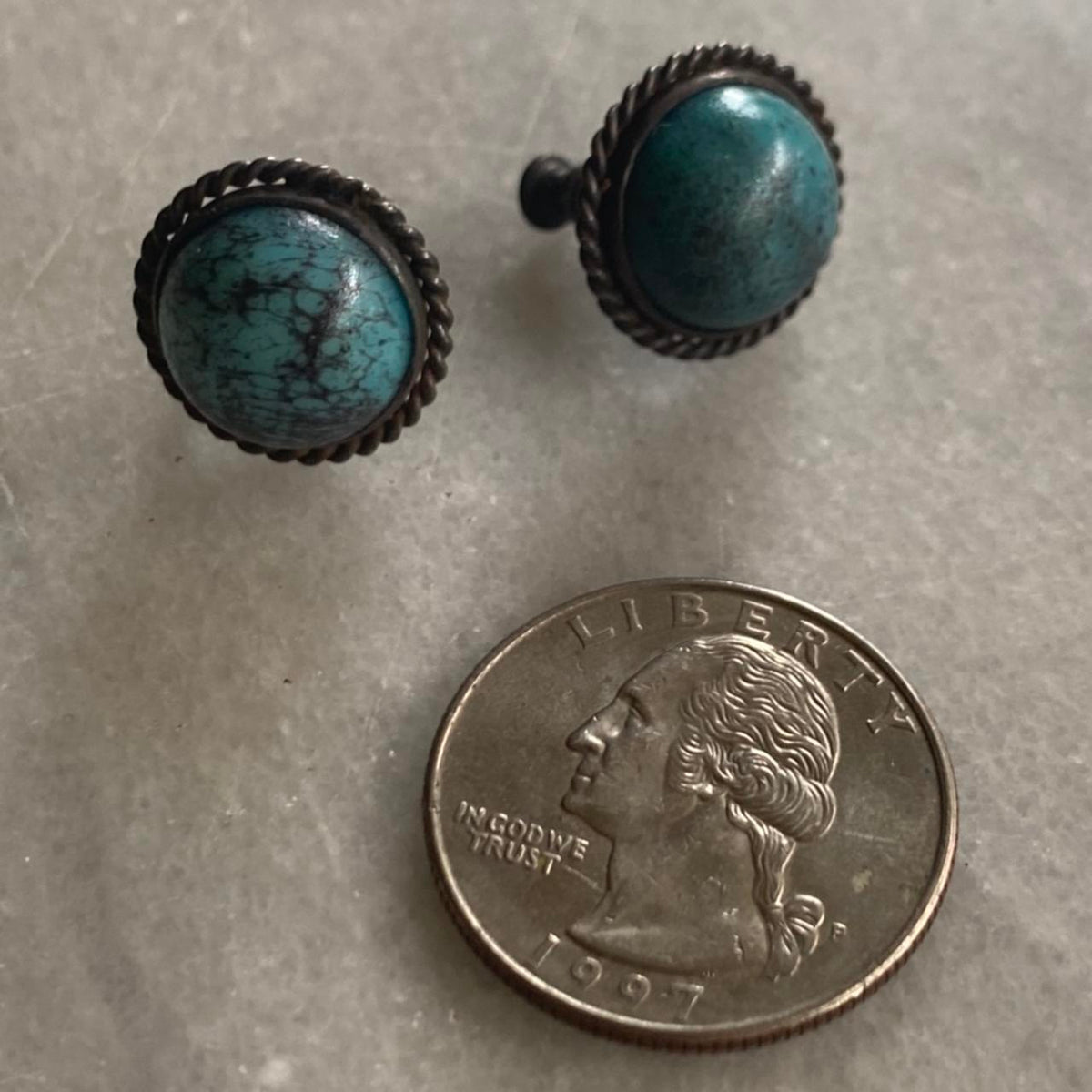 sterling silver turquoise earrings