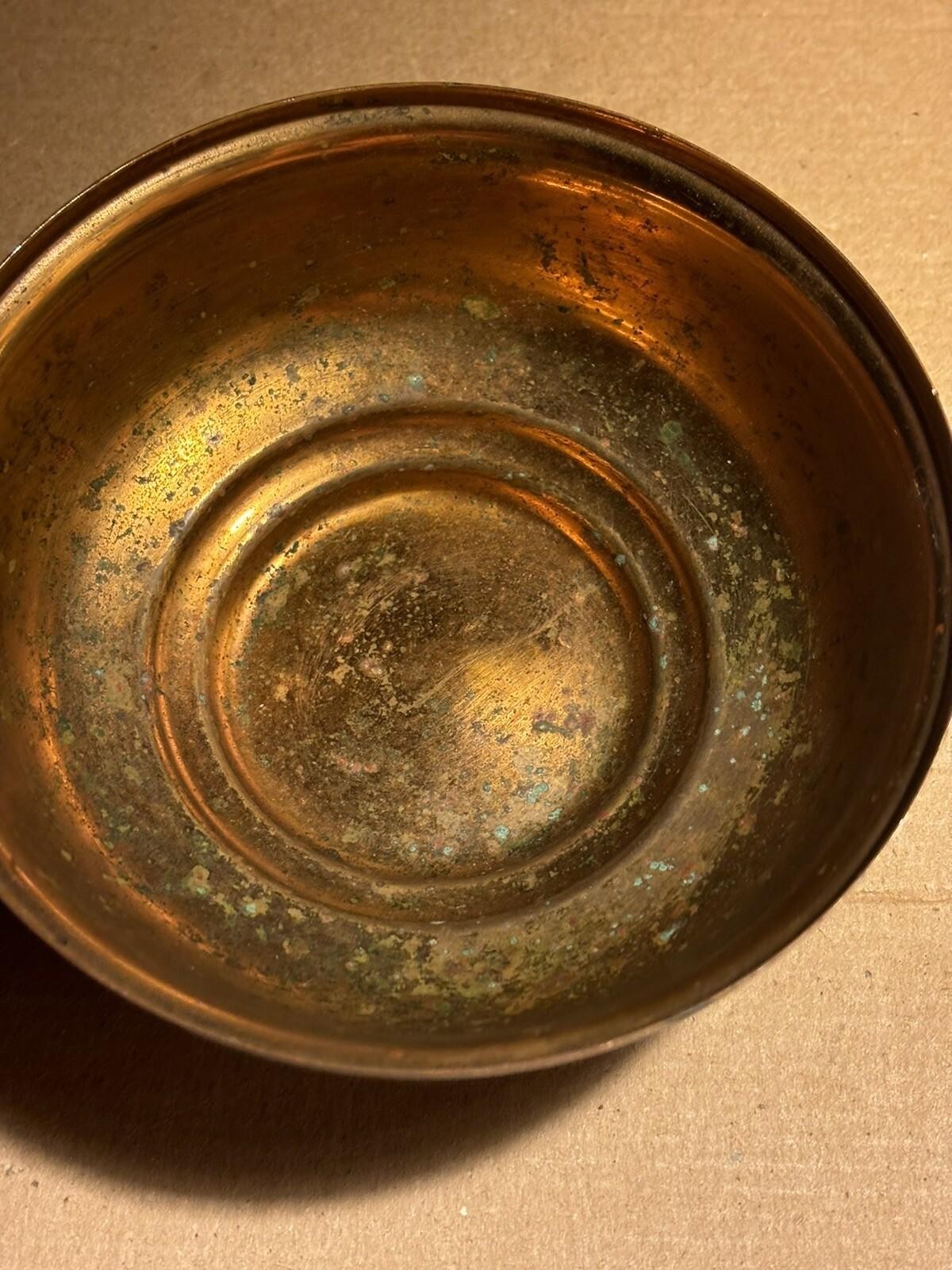Amazing Carl Sorensen Vintage 1920's Bronze Covered Dish- Great Quality & Design