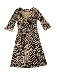 Hot Find: Diane Von Furstenberg 100% Silk Zebra Wrap Dress
