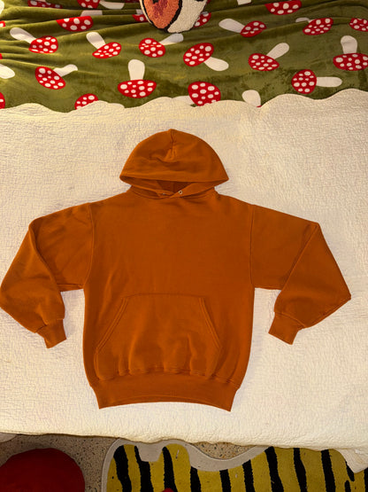 Jerzees - Super Sweats Solid Orange Athletic Hoodie in Basketball Color