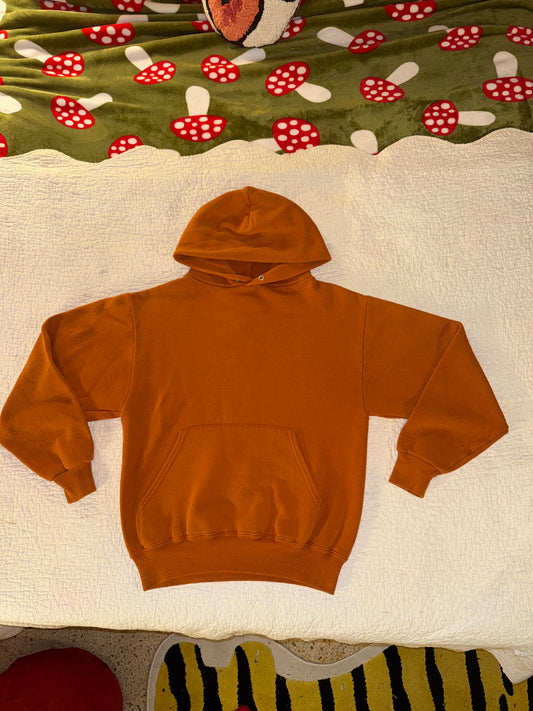 Jerzees - Super Sweats Solid Orange Athletic Hoodie in Basketball Color