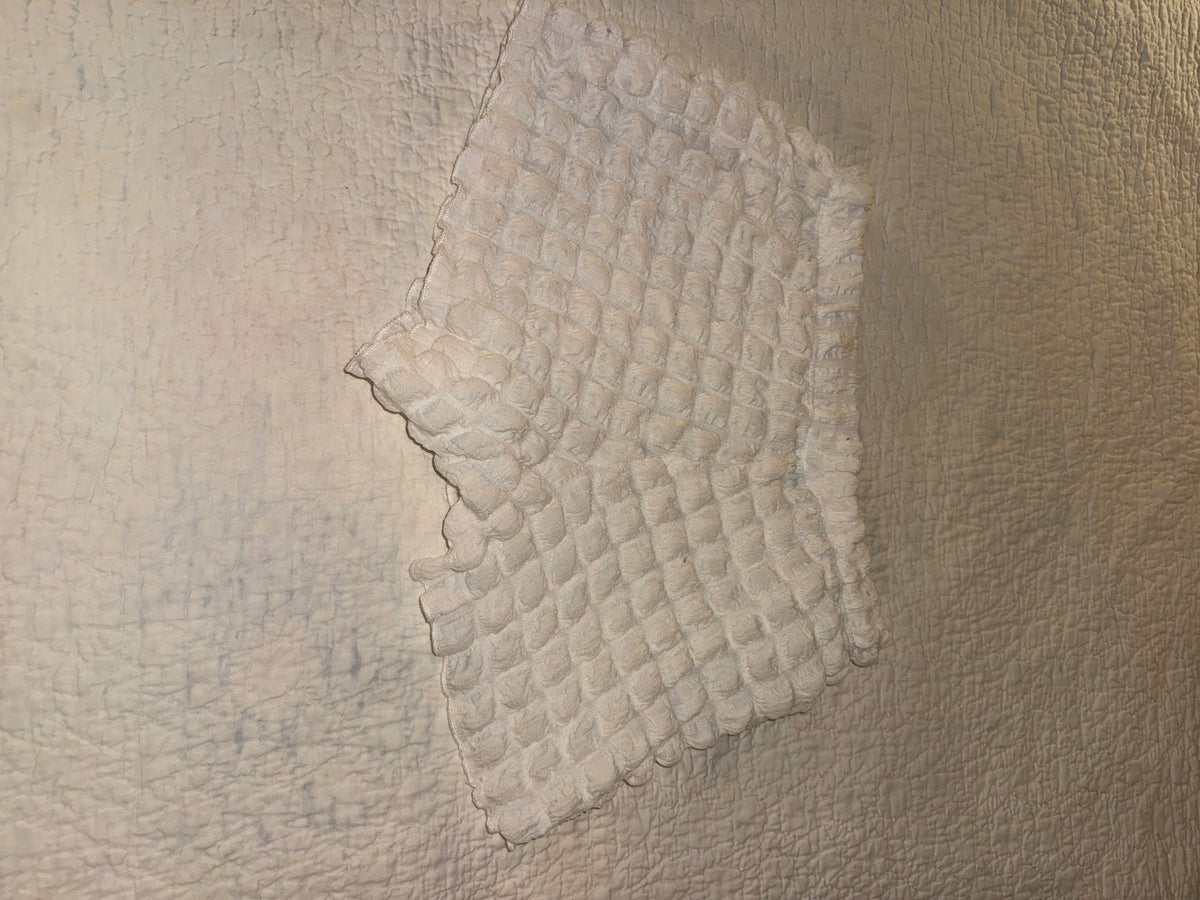 Madrag - White Puffy Short Shorts