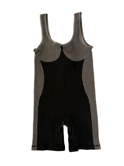 Forever 21 - Op Art Striped Athletic Bodysuit