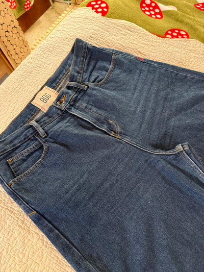 BDG - Baggy Fit Vintage Wash Indigo Blue Jeans - Urban Outfitters