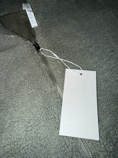 Ododos - Grey Fleece Zip Jacket
