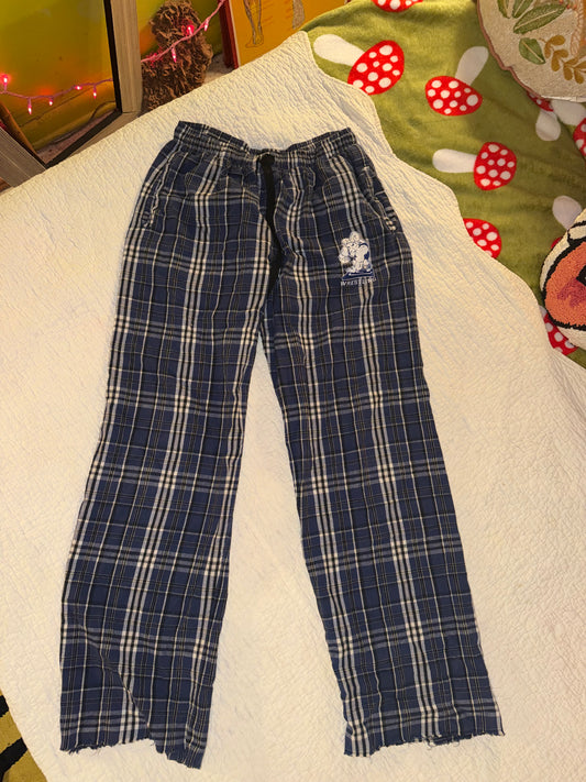 Pennant - Blue Plaid Wrestling Ram Lounge Pants
