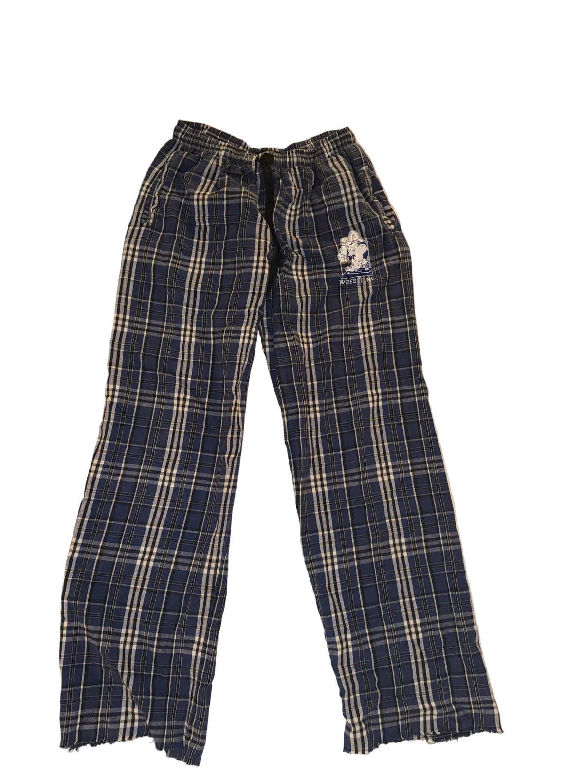 Pennant - Blue Plaid Wrestling Ram Lounge Pants