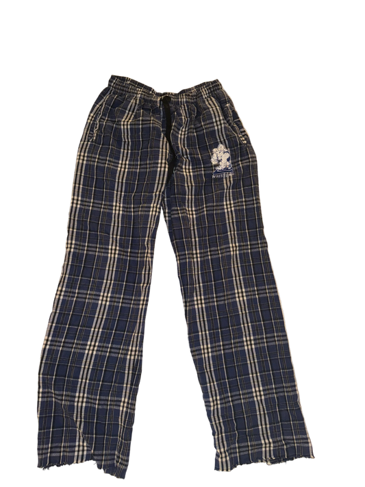 Pennant - Blue Plaid Wrestling Ram Lounge Pants