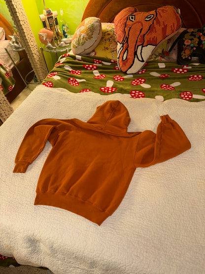 Jerzees - Super Sweats Solid Orange Athletic Hoodie in Basketball Color