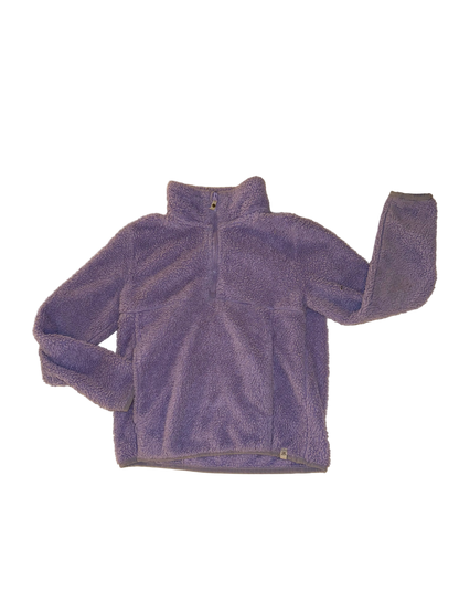 Zeroxposur - Purple Fleece Quarter Zip Jacket