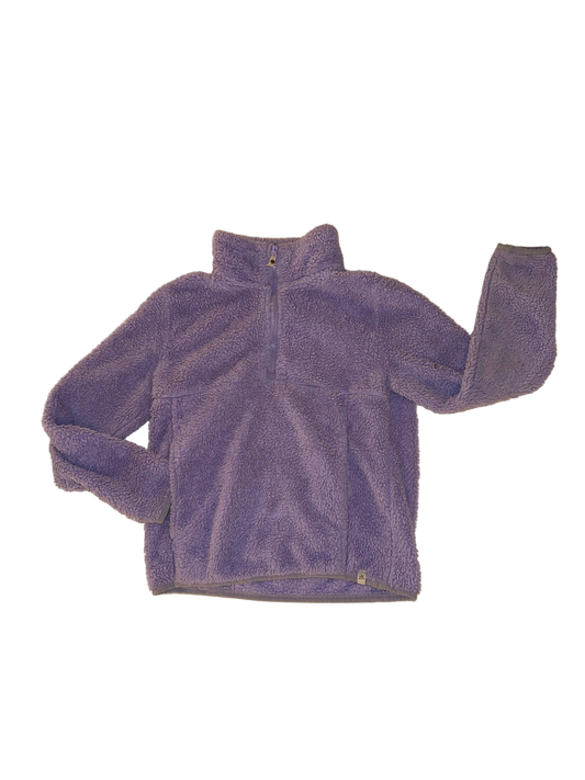 Zeroxposur - Purple Fleece Quarter Zip Jacket