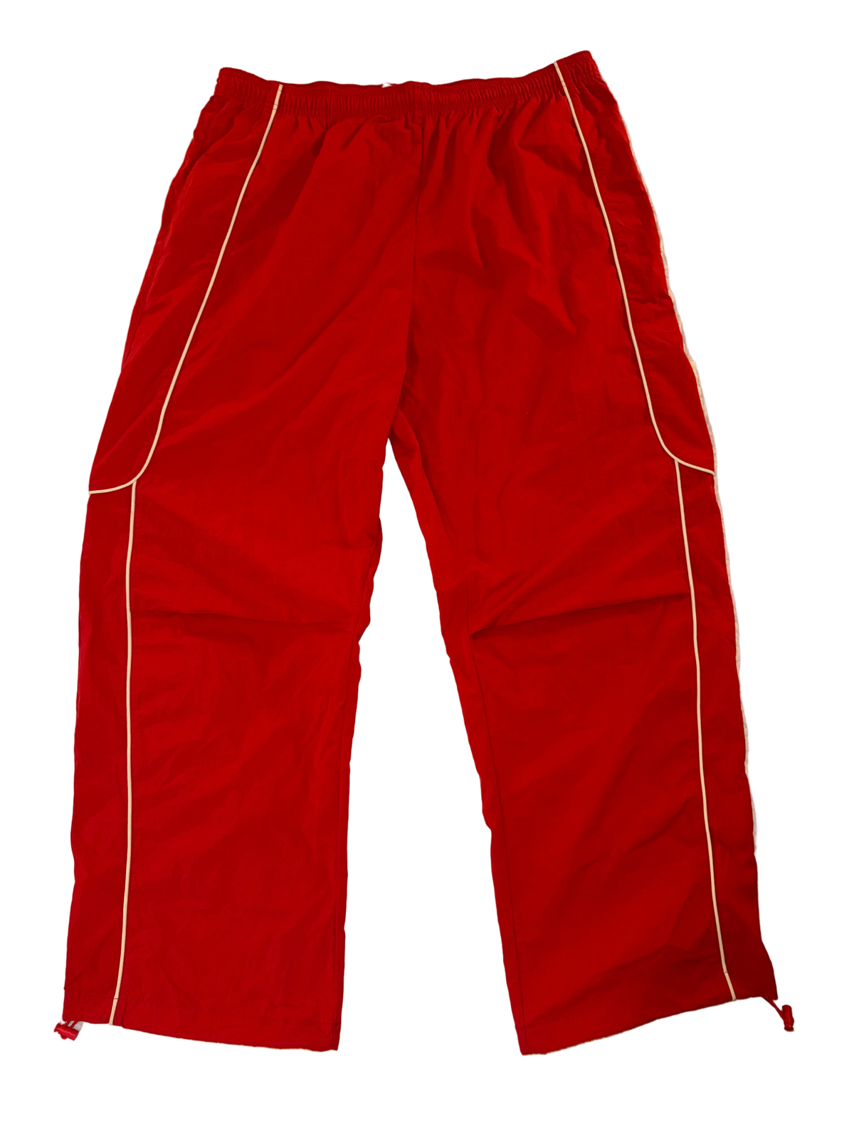 BDG - Red Piped Parachute Pant Joggers - Urban Outfitters