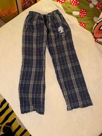 Pennant - Blue Plaid Wrestling Ram Lounge Pants