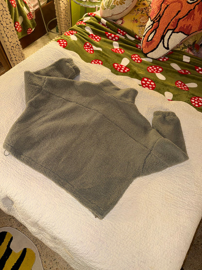 Ododos - Grey Fleece Zip Jacket