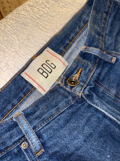 BDG - Baggy Fit Vintage Wash Indigo Blue Jeans - Urban Outfitters