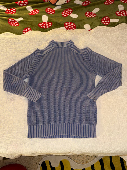 Free People - Half Moon Bay Cold Shoulder Pullover Sweater