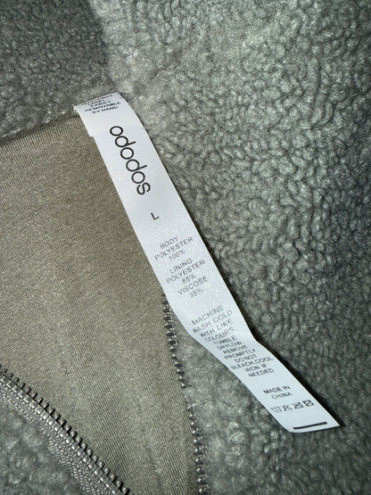 Ododos - Grey Fleece Zip Jacket