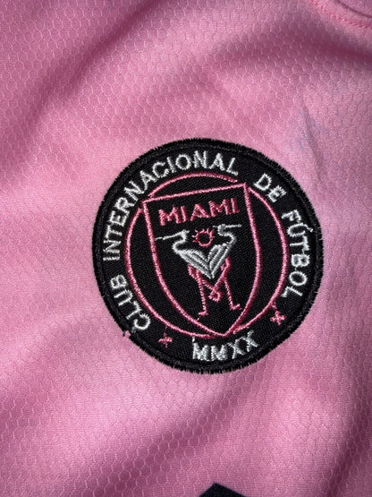 Club Internacional De Futbol - Commemorative Pink and Blue Messi Jersey