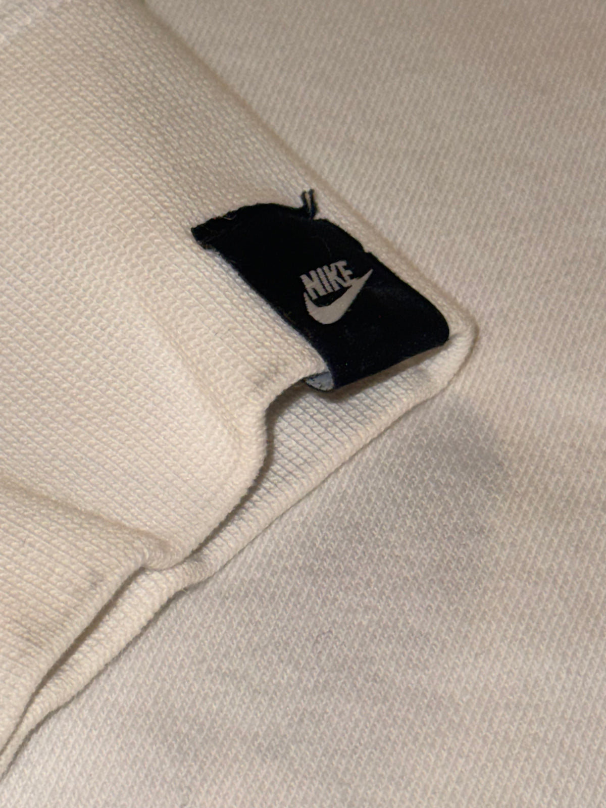 Nike - White “Just Do It” Sweatshirt