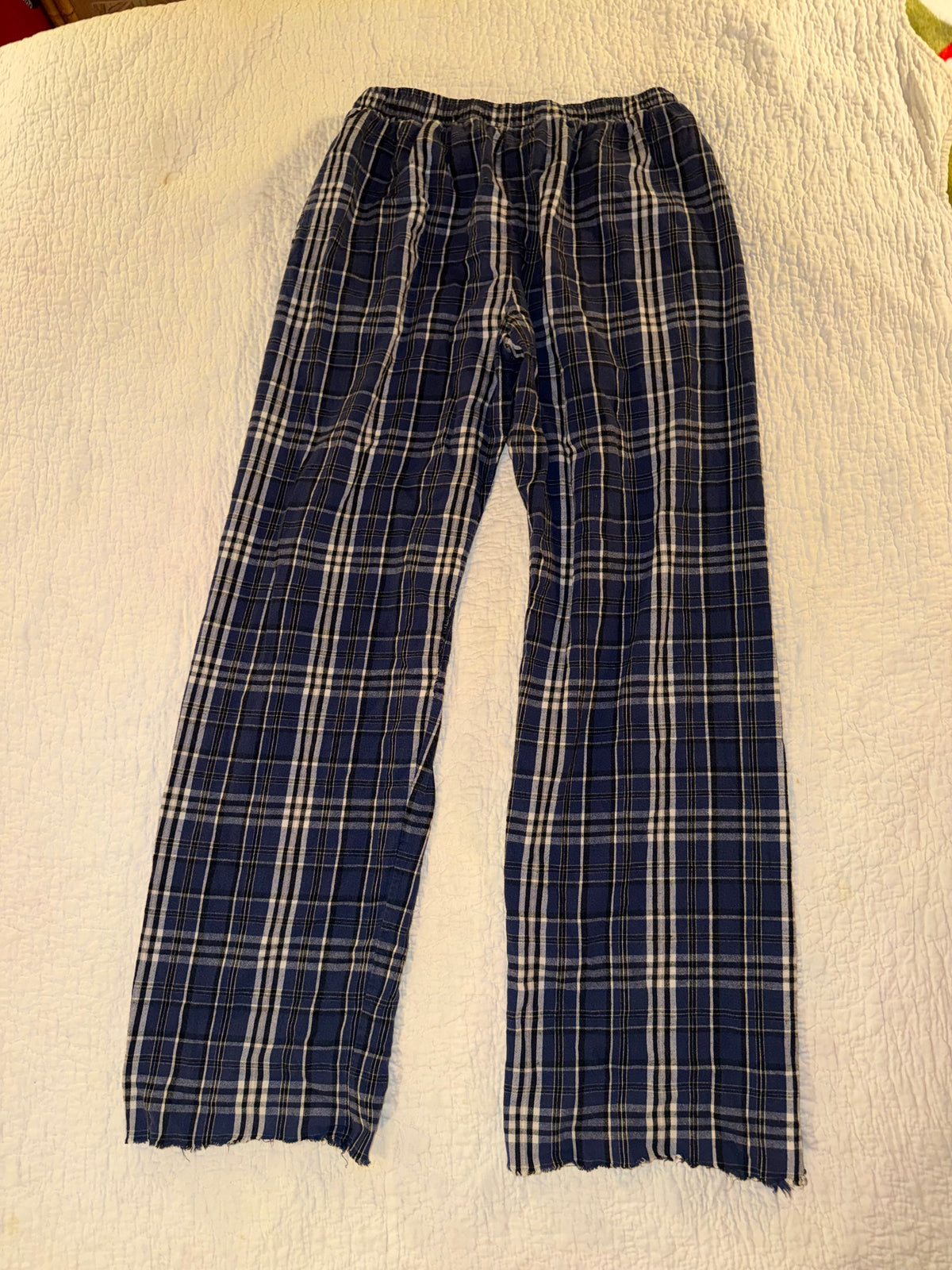 Pennant - Blue Plaid Wrestling Ram Lounge Pants