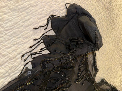 Scala - Black Beaded Sequin Dress