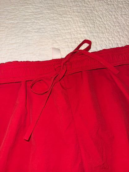 BDG - Red Piped Parachute Pant Joggers - Urban Outfitters
