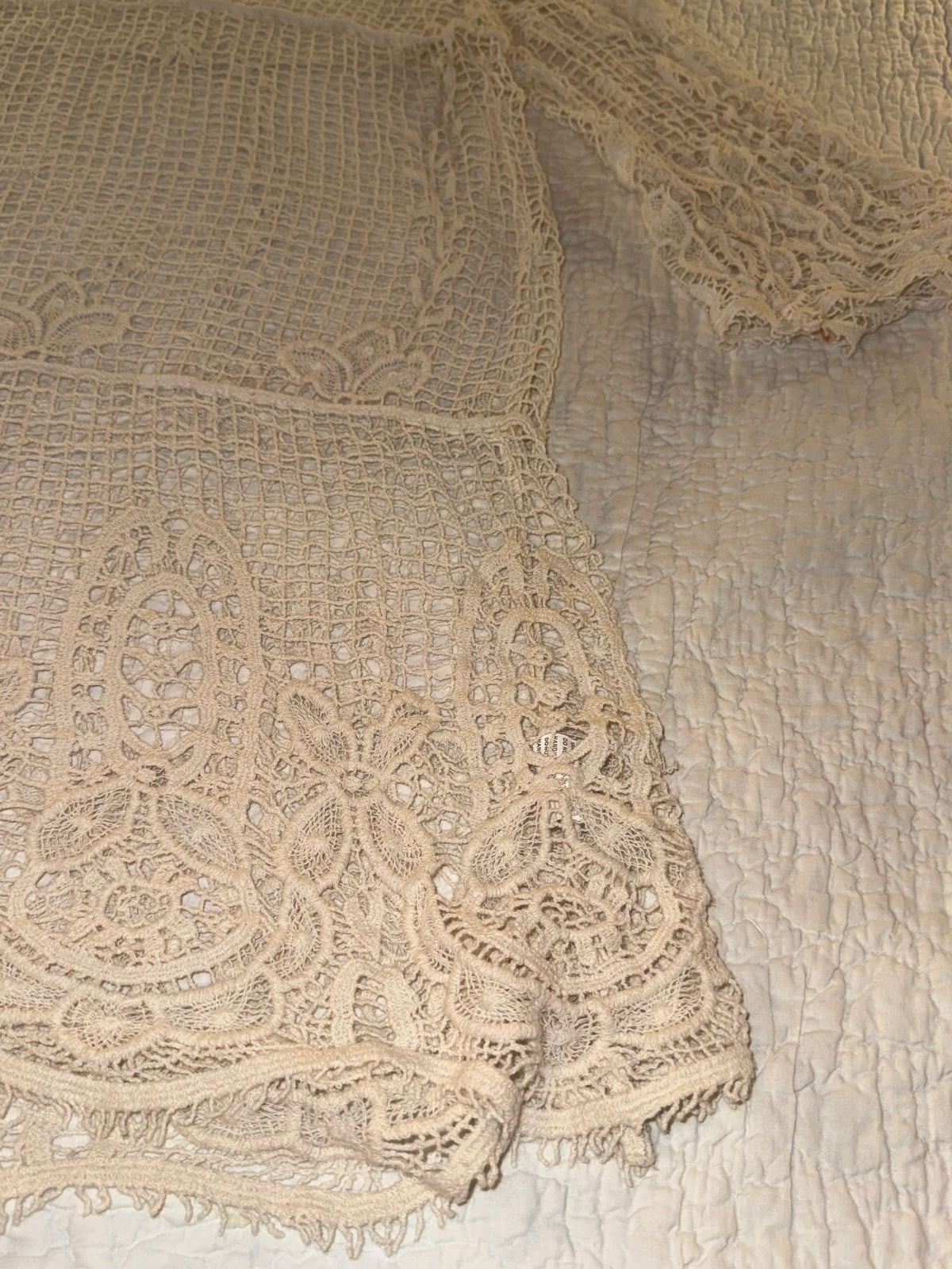 Solitaire Swim - Intricate Lace Beach Coverup