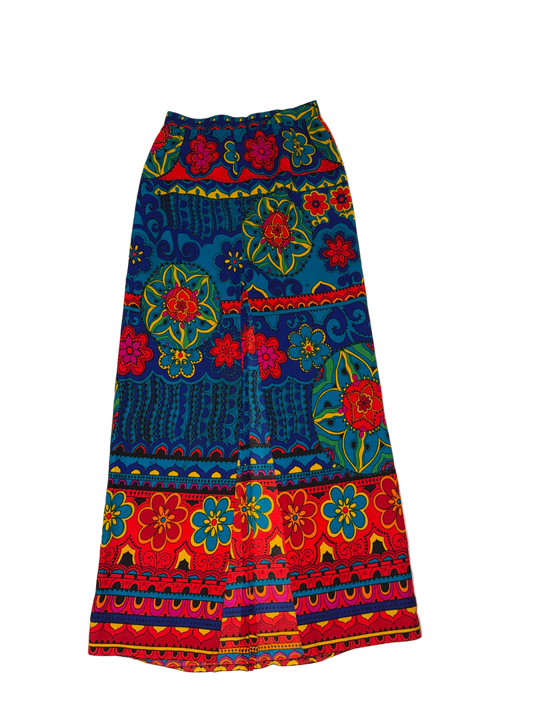 Authentic Vintage 70’s Skirt with Flowers