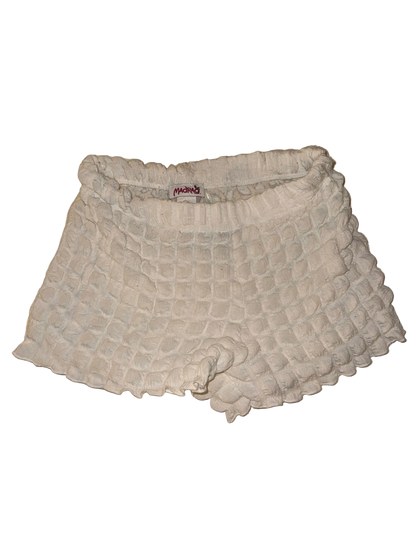 Madrag - White Puffy Short Shorts
