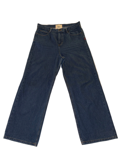 BDG - Baggy Fit Vintage Wash Indigo Blue Jeans - Urban Outfitters