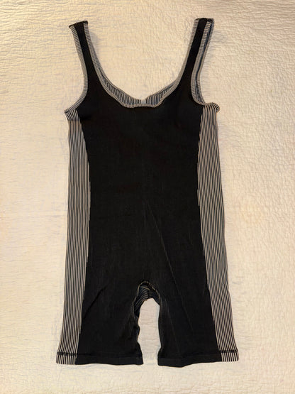 Forever 21 - Op Art Striped Athletic Bodysuit