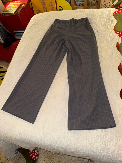 Wild Fable - Boxer Waistband Style Pinstripe Dress Slack Pants - Needs Repair