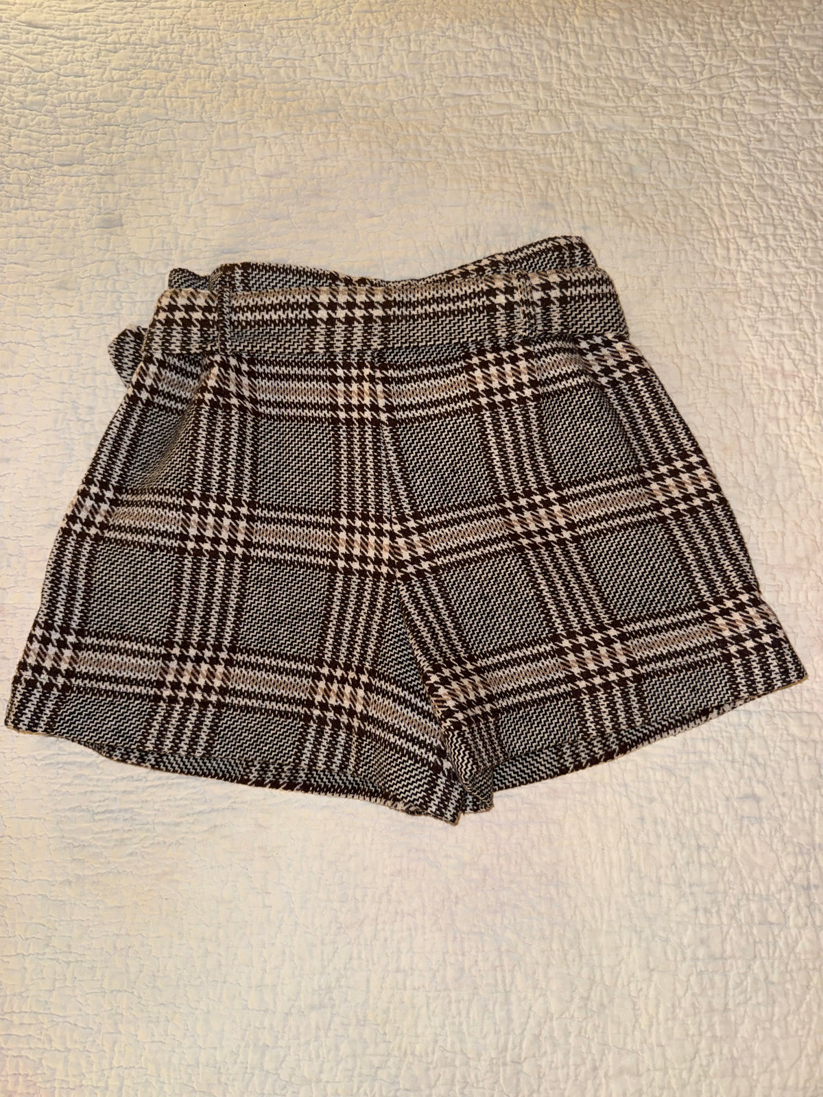 Haute Monde - Plaid and Houndstooth Shorts