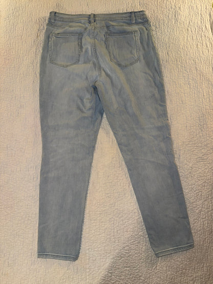 Soho Jeans - High Waist Boyfriend with Paint Splatter - New York Company