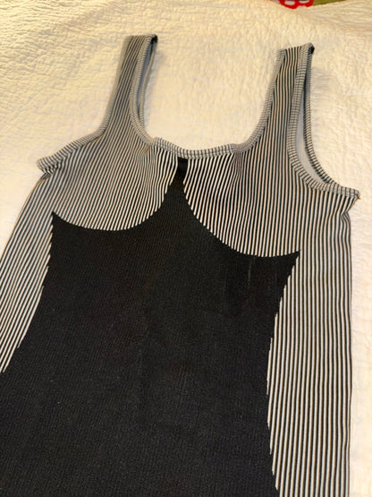 Forever 21 - Op Art Striped Athletic Bodysuit