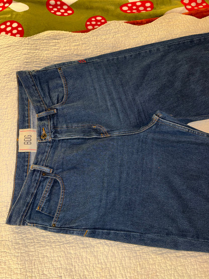 BDG - Baggy Fit Vintage Wash Indigo Blue Jeans - Urban Outfitters