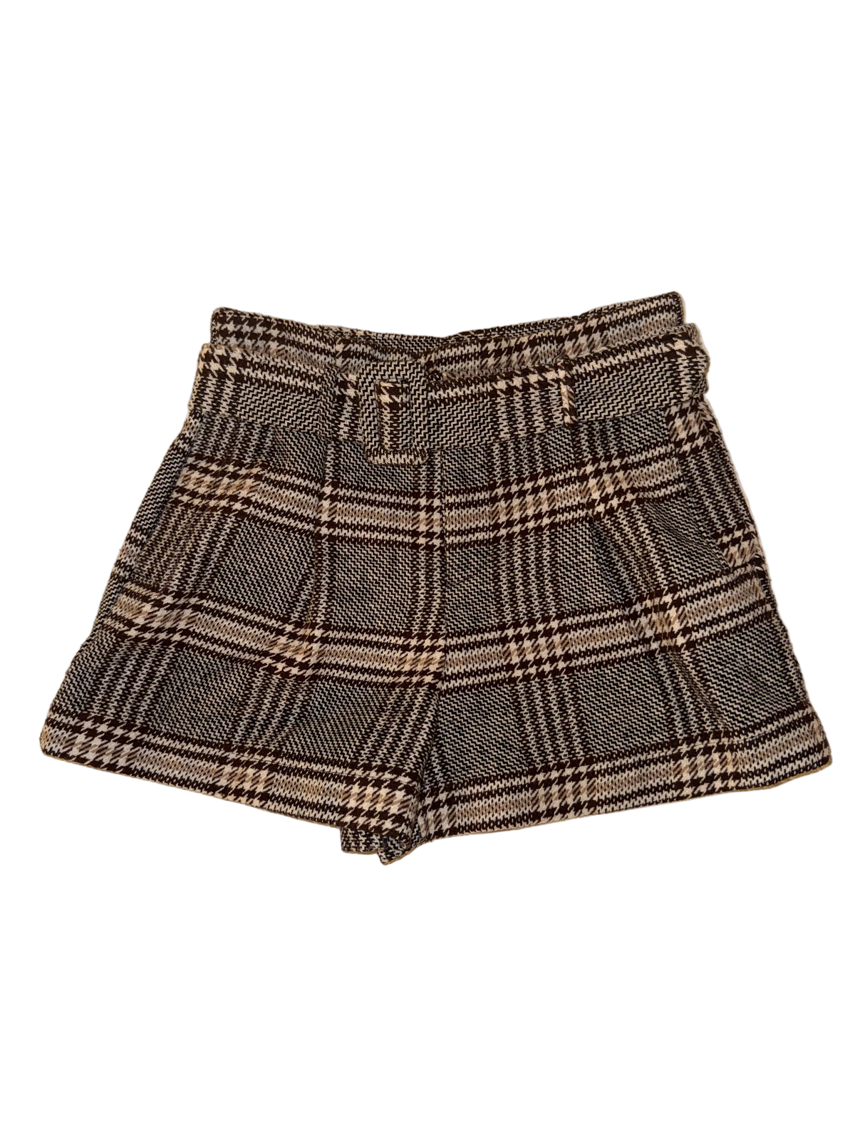 Haute Monde - Plaid and Houndstooth Shorts