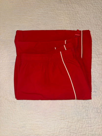 BDG - Red Piped Parachute Pant Joggers - Urban Outfitters