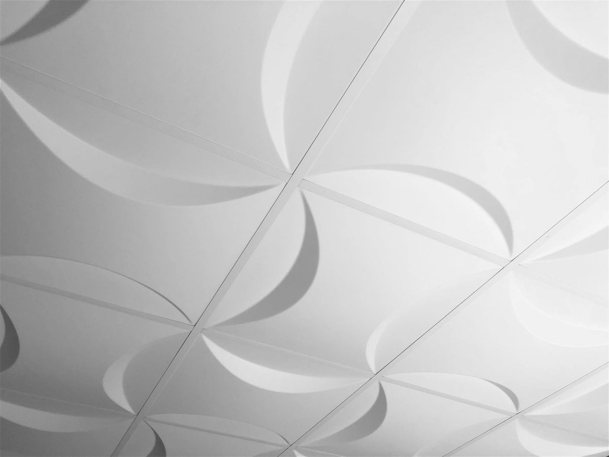 Brasília - Streamline Modern Ceiling Tile