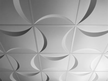 Brasília - Streamline Modern Ceiling Tile