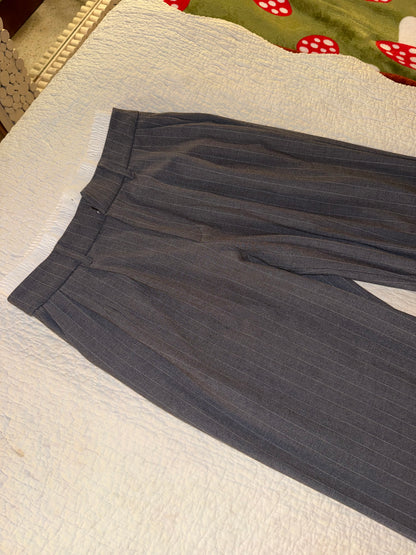 Wild Fable - Boxer Waistband Style Pinstripe Dress Slack Pants - Needs Repair