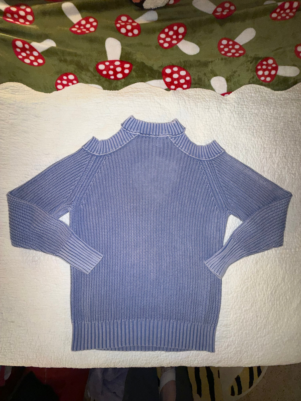 Free People - Half Moon Bay Cold Shoulder Pullover Sweater