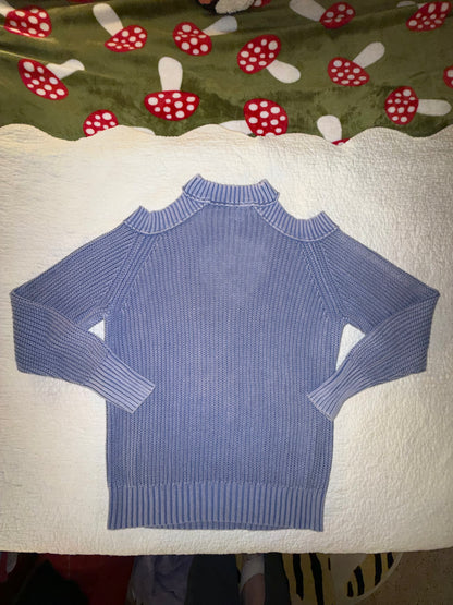 Free People - Half Moon Bay Cold Shoulder Pullover Sweater