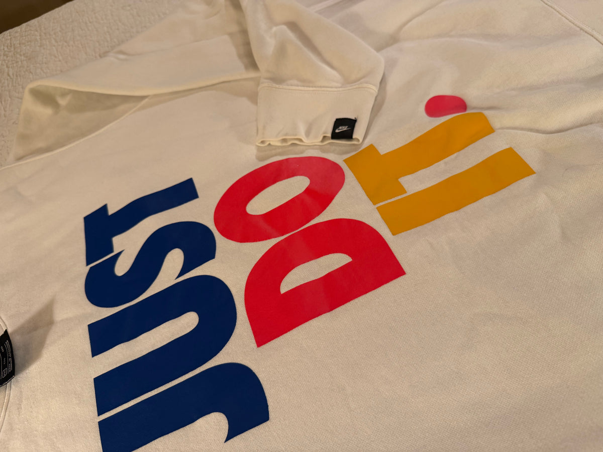 Nike - White “Just Do It” Sweatshirt