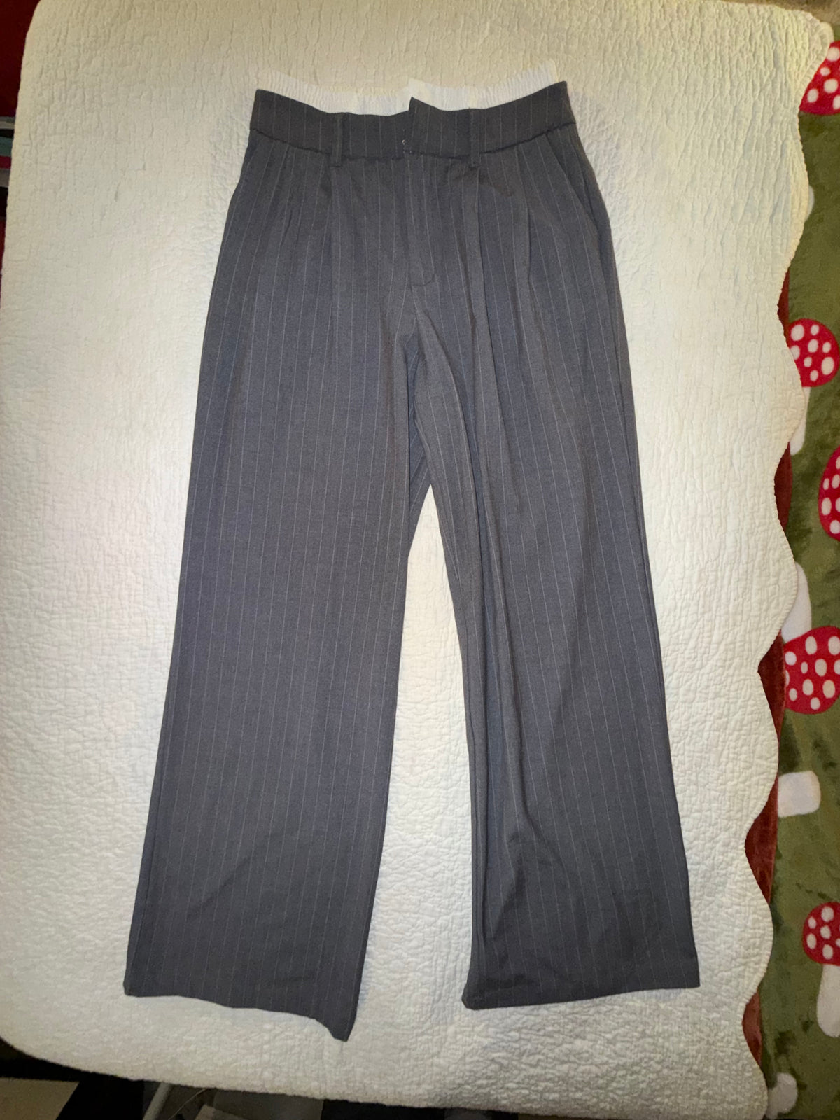 Wild Fable - Boxer Waistband Style Pinstripe Dress Slack Pants - Needs Repair