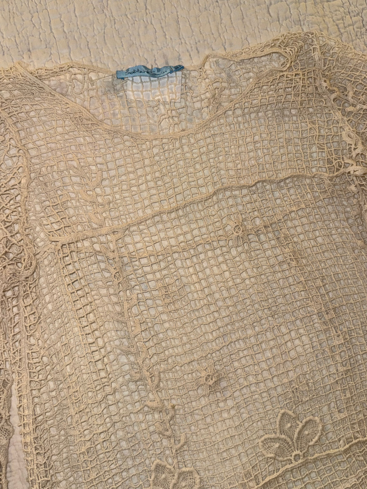 Solitaire Swim - Intricate Lace Beach Coverup