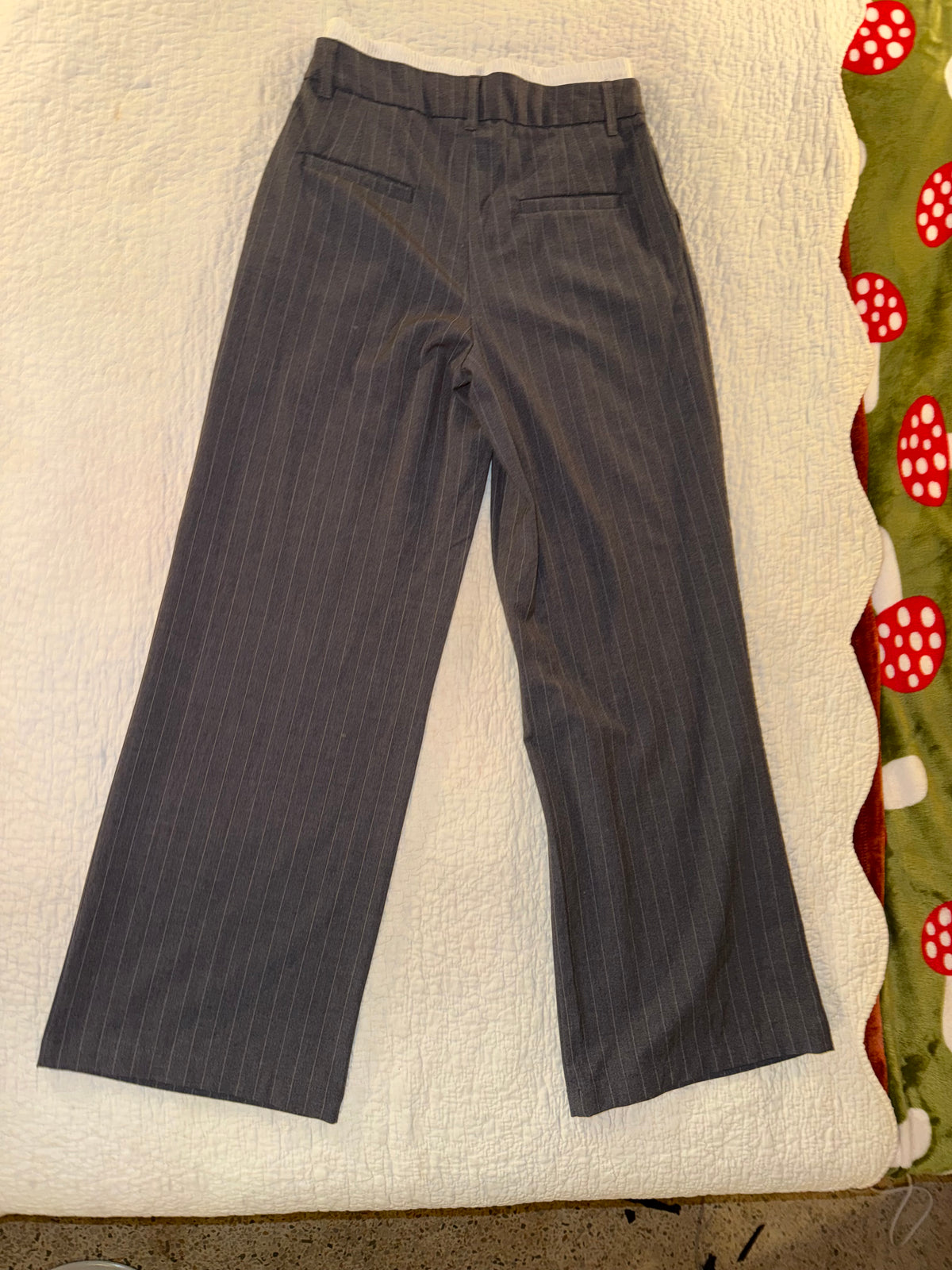 Wild Fable - Boxer Waistband Style Pinstripe Dress Slack Pants - Needs Repair