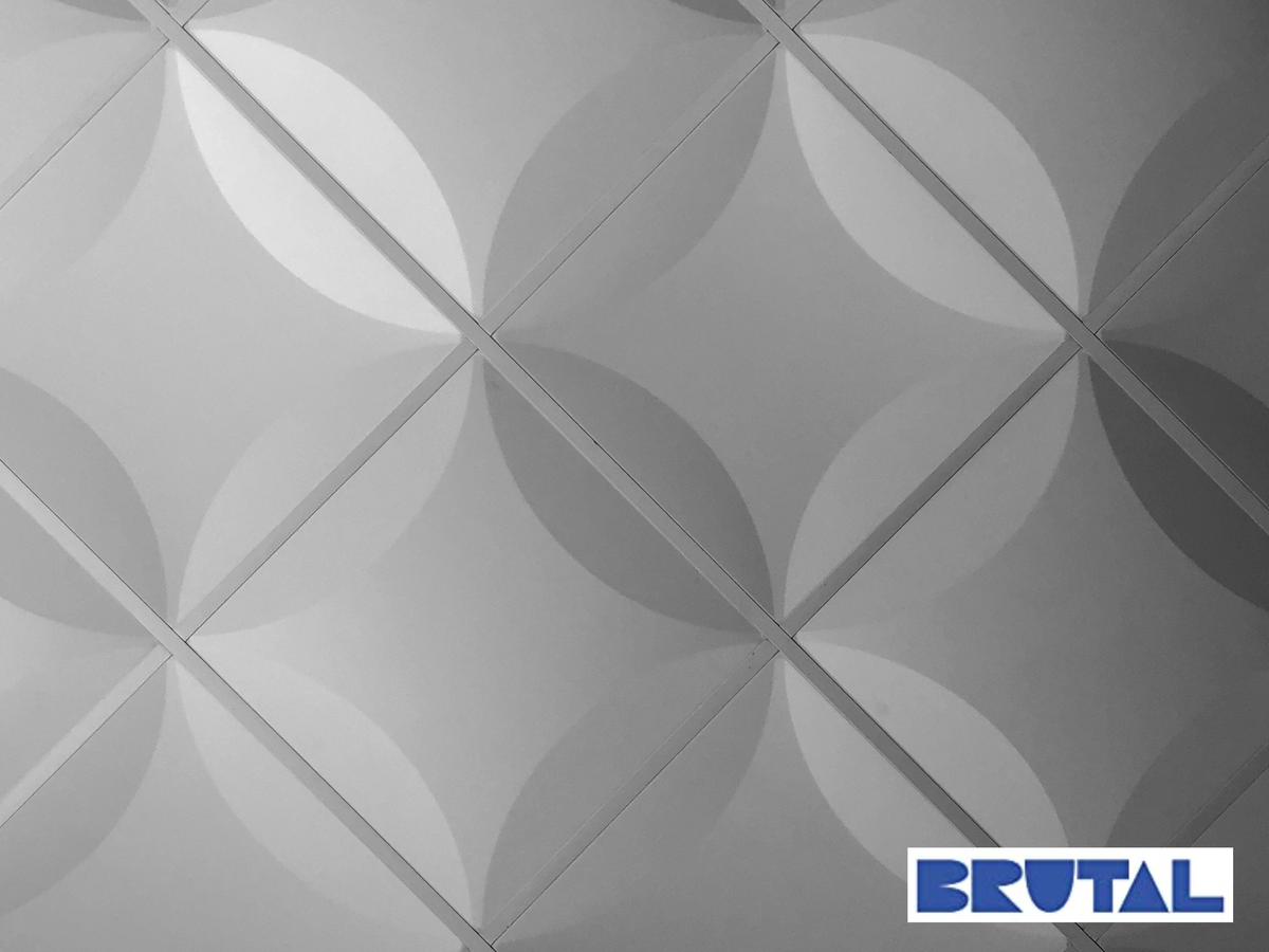 Europa- Brutalist Ceiling Tile